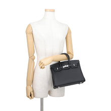 将图像加载到图库查看器中，HERMES Birkin Black Togo Leather Size 25
