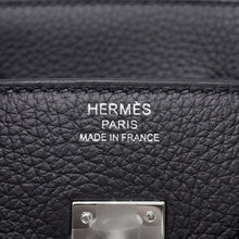 将图像加载到图库查看器中，HERMES Birkin Black Togo Leather Size 25
