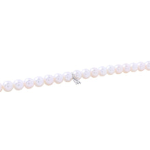 Load image into Gallery viewer, MIKIMOTO PearlNecklace 18K White Gold
