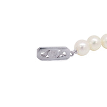 Load image into Gallery viewer, MIKIMOTO PearlNecklace 18K White Gold
