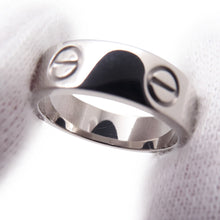Load image into Gallery viewer, CARTIER Love Ring Size Classic/52/#12B4084752/B4084700 18K White Gold
