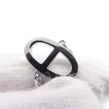 将图像加载到图库查看器中，HERMES Chaine d'Ancre Contour Diamond Bracelet Size SHH123405B 18K White Gold
