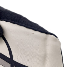 将图像加载到图库查看器中，HERMES Carre (saddle maker's sign) Size 70 Ivoire/Black/Grey Argent Silk100%
