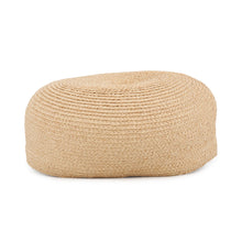 将图像加载到图库查看器中，HERMES Garate Cap Size 57 Beige Raffia100%
