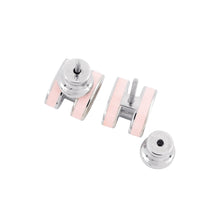 将图像加载到图库查看器中，HERMES Pop Ash Earrings Size Mini Pink Metal Lacquer
