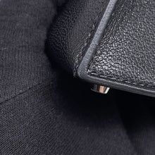 将图像加载到图库查看器中，HERMES Mini Kelly 2 Black Chevre Myzore Goatskin Size Mini
