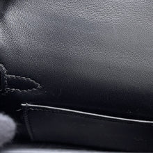 将图像加载到图库查看器中，HERMES Mini Kelly 2 Black Chevre Myzore Goatskin Size Mini
