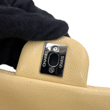 将图像加载到图库查看器中，CHANEL Mini Matelasse Single Flap Single Chain Shoulder Bag BeigeA69900 Caviar Leather Size 20
