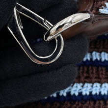 将图像加载到图库查看器中，MIUMIU Spirit Crochet Pouch Celeste Blue/Cocoa Brown5NE841_2IH7_F04H6 Cotton
