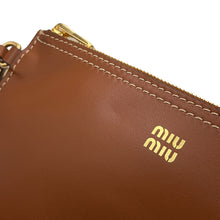 Load image into Gallery viewer, MIUMIU Raffia Handbag Beige/CognacBrown5BA312_2IHX_F0A5T_V_OOO Leather Raffia

