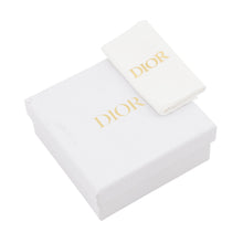 Load image into Gallery viewer, Dior Oblique Embroidery &amp; Lace Card Case Japan Limited Edition Light Blue/WhiteS2400PUKL_M259 Cotton/Leather
