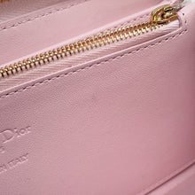 Load image into Gallery viewer, Dior Lady Dior Heart Cannage Long Wallet Japan Limited Edition PinkS0007ONHG_M02N Lambskin
