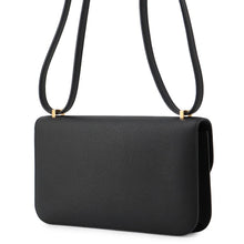 Load image into Gallery viewer, HERMES Constance Elan Miroir Black Epsom
