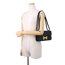 Load image into Gallery viewer, HERMES Constance Elan Miroir Black Epsom
