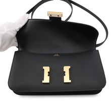 Load image into Gallery viewer, HERMES Constance Elan Miroir Black Epsom
