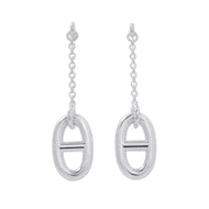 HERMES Chaine d'Ancre Farandole Earrings SV925