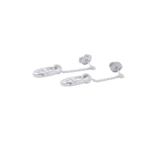 将图像加载到图库查看器中，HERMES Chaine d'Ancre Farandole Earrings SV925
