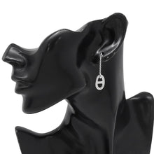 将图像加载到图库查看器中，HERMES Chaine d'Ancre Farandole Earrings SV925
