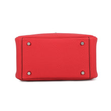 将图像加载到图库查看器中，HERMES Lindy Rouge Ladue Taurillon Clemence Size Mini
