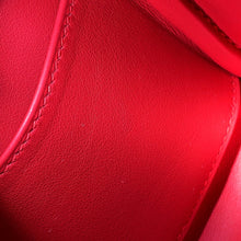 将图像加载到图库查看器中，HERMES Lindy Rouge Ladue Taurillon Clemence Size Mini
