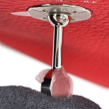 将图像加载到图库查看器中，HERMES Lindy Rouge Ladue Taurillon Clemence Size Mini
