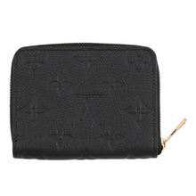 将图像加载到图库查看器中，LOUIS VUITTON Zippy / Coin Purse NoirM28797 Monogram Empreinte Leather
