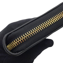 将图像加载到图库查看器中，LOUIS VUITTON Zippy Wallet NoirM61864 Monogram Empreinte Leather
