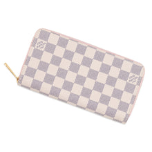 Load image into Gallery viewer, LOUIS VUITTON Zippy Wallet Rose BallerineN63503 Damier Azur
