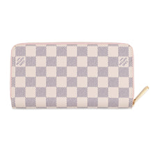 Load image into Gallery viewer, LOUIS VUITTON Zippy Wallet Rose BallerineN63503 Damier Azur
