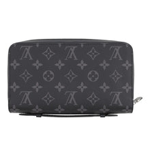 将图像加载到图库查看器中，LOUIS VUITTON ZippyXL NoirM61698 Monogram Eclipse
