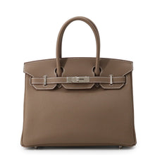 将图像加载到图库查看器中，HERMES Birkin Etoupe Togo Leather Size 30
