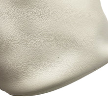 将图像加载到图库查看器中，PRADA Duet Bucket Bag White1BH038 Leather
