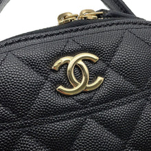 将图像加载到图库查看器中，CHANEL Matelasse ChainClutch Back BlackAP4438 Caviar Leather

