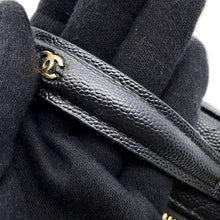 将图像加载到图库查看器中，CHANEL Matelasse ChainClutch Back BlackAP4438 Caviar Leather
