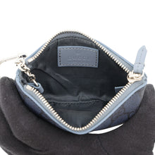 Load image into Gallery viewer, GUCCI Key pouch Dusty blue820666 GG Supreme Leather
