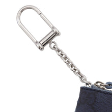 Load image into Gallery viewer, GUCCI Key pouch Dusty blue820666 GG Supreme Leather
