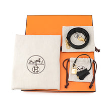 将图像加载到图库查看器中，HERMES Kelly Retourne Black Swift Leather Size 25
