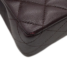 将图像加载到图库查看器中，CHANEL Matelasse W flap WChainShoulder Bag BrownA01112 Caviar Leather Size 25
