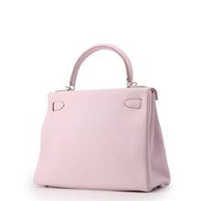 将图像加载到图库查看器中，HERMES Kelly Retourne Maubeir Taurillon Clemence Size 28
