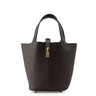 HERMES Picotin Padlock Bebran Taurillon Clemence Size PM