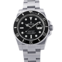 Load image into Gallery viewer, ROLEX Submariner Date W40mm Stainless Steel Black Dial116610LN
