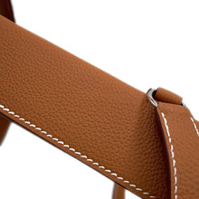 将图像加载到图库查看器中，HERMES Videpoches Gold Togo Leather
