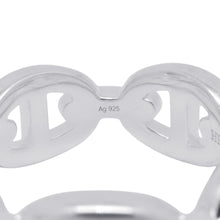 Load image into Gallery viewer, HERMES Chaine d'Ancre Anchene Ring Size PM/54/#14 SV925
