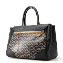 Load image into Gallery viewer, GOYARD Saigon Tote Bag BlackSAIGOCMMLTY01CL01P Leather

