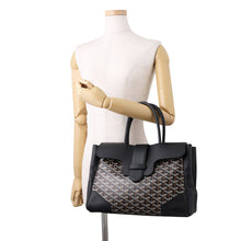 Load image into Gallery viewer, GOYARD Saigon Tote Bag BlackSAIGOCMMLTY01CL01P Leather
