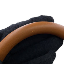 Load image into Gallery viewer, HERMES HAUT A COURROIES Tricolore Black/Gold/Blue Royal Togo Leather Size 40
