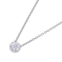 Load image into Gallery viewer, BVLGARI Corona 1P Diamond Necklace 18K White Gold
