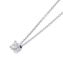 Load image into Gallery viewer, BVLGARI Corona 1P Diamond Necklace 18K White Gold
