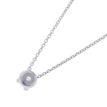 Load image into Gallery viewer, BVLGARI Corona 1P Diamond Necklace 18K White Gold
