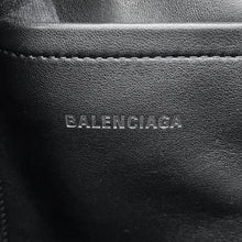 Load image into Gallery viewer, BALENCIAGA Ibiza Basket Bag Black695612210971090 Nylon Leather Size Small
